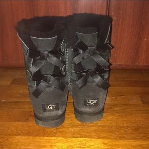 Black on black uggs